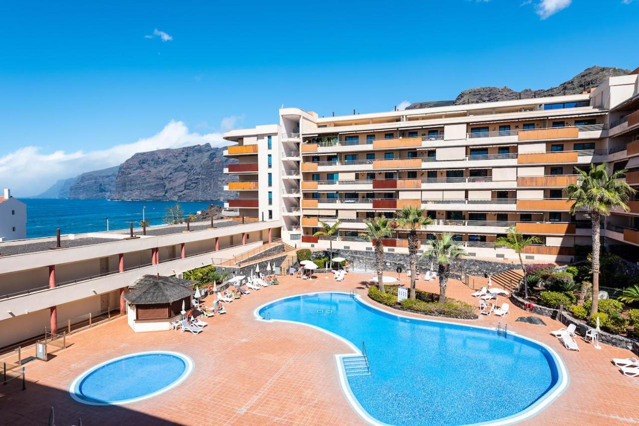 Los Gigantes Cliffs view two bedroom apartment Puerto de Santiago  Exterior foto